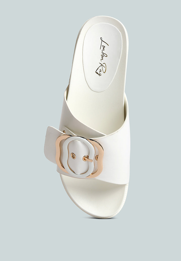 Lug Sole Flatform Sliders#color_white