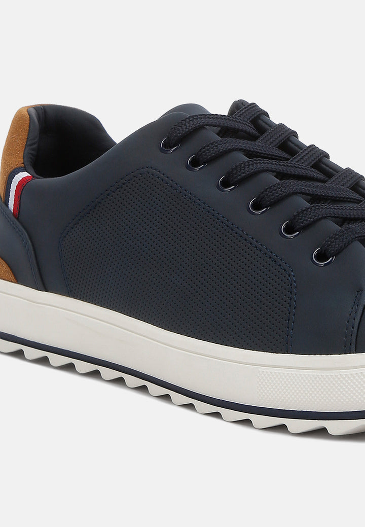 Mens Lug Sole Platform Sneakers