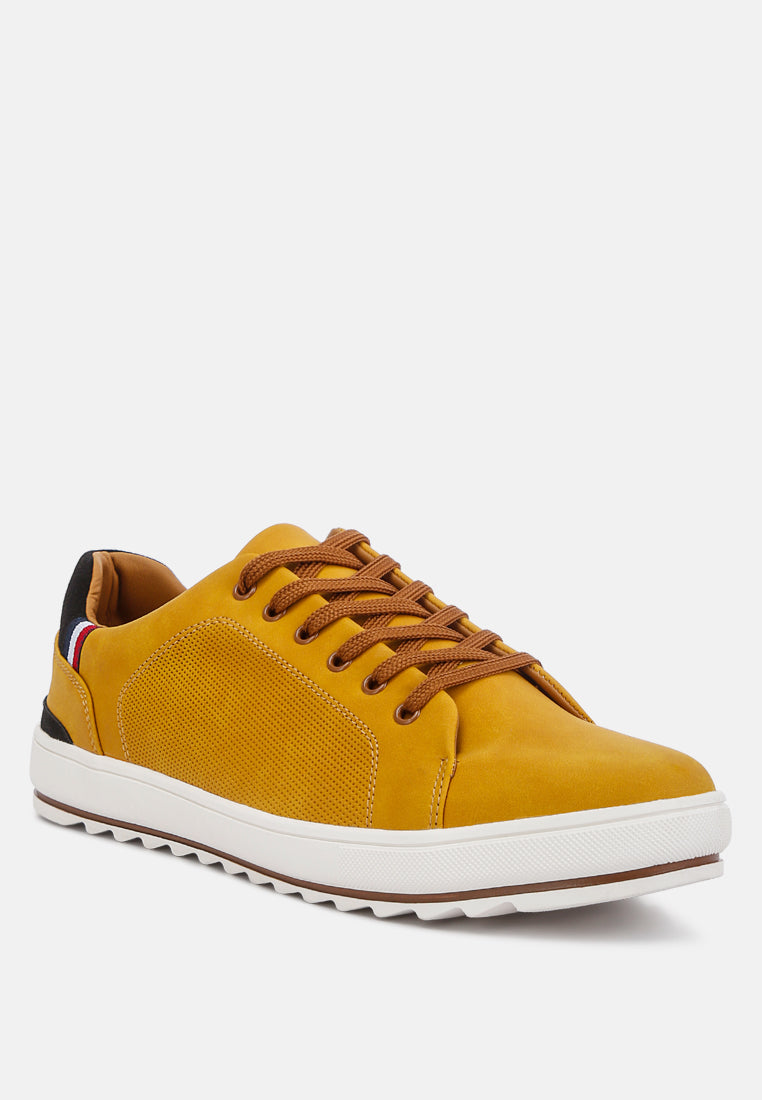 Mens Lug Sole Platform Sneakers