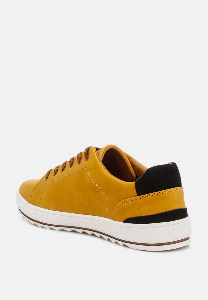Mens Lug Sole Platform Sneakers