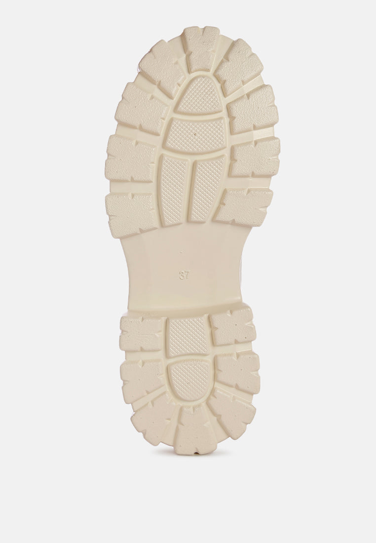 women stretch knit ankle boots#color_beige