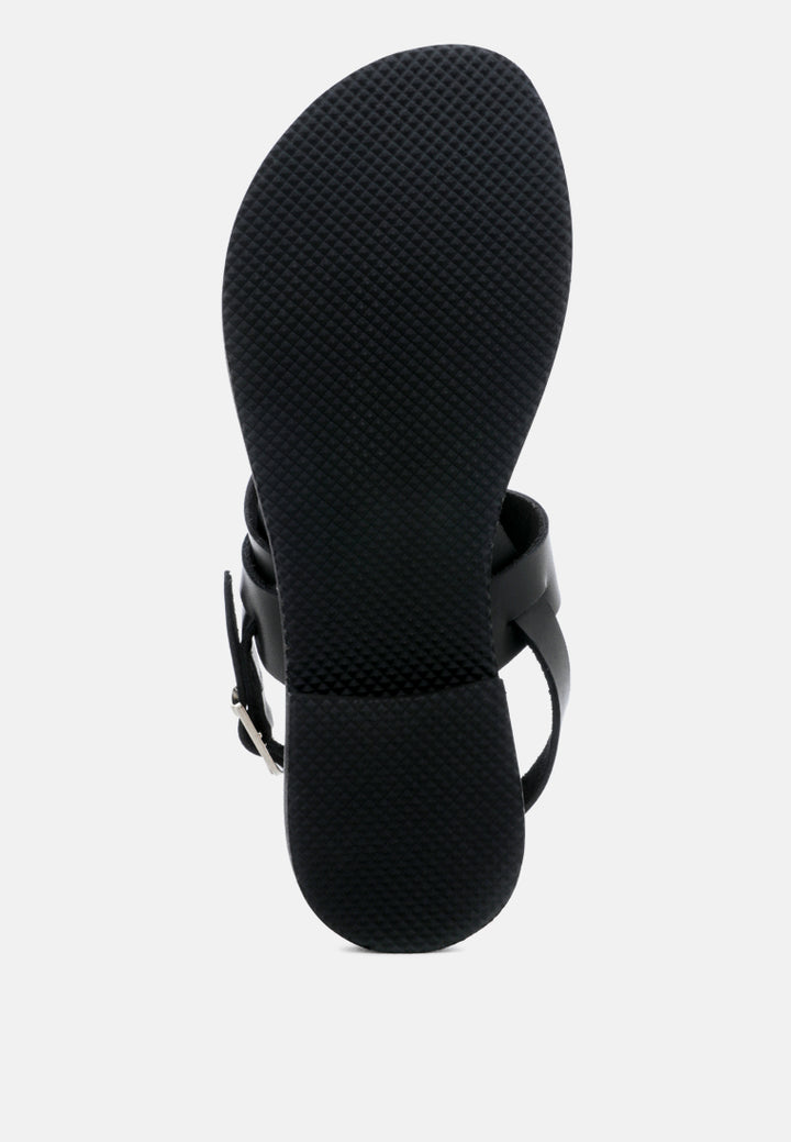 Women Flat Sandal With Ankle Strap