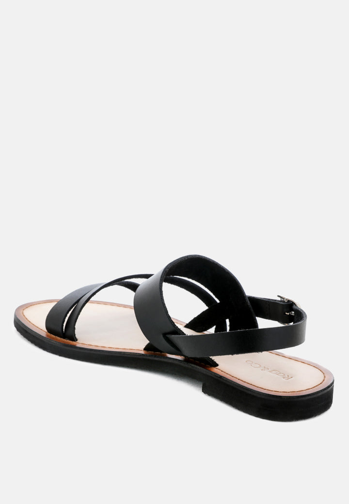 Women Flat Sandal With Ankle Strap