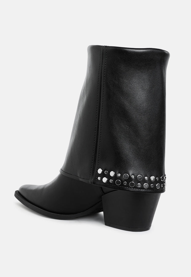 Women Block Heeled Chelsea Boot