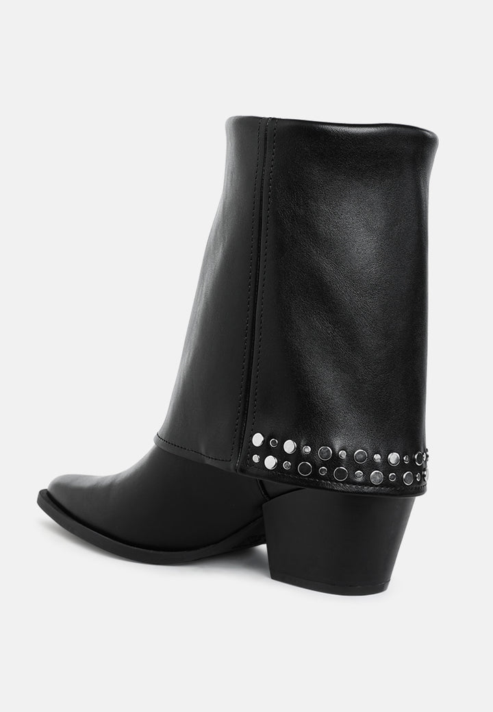 Women Block Heeled Chelsea Boot