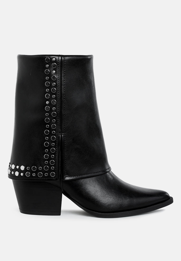 Women Block Heeled Chelsea Boot