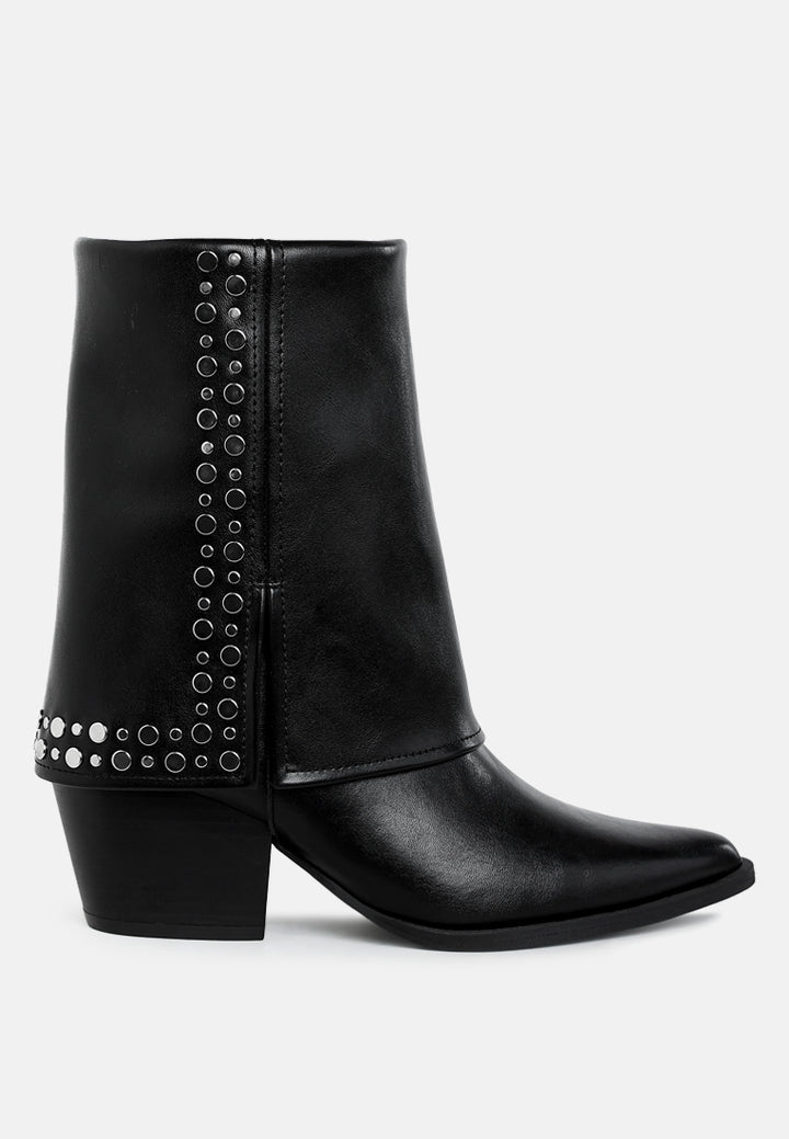 Women Block Heeled Chelsea Boot