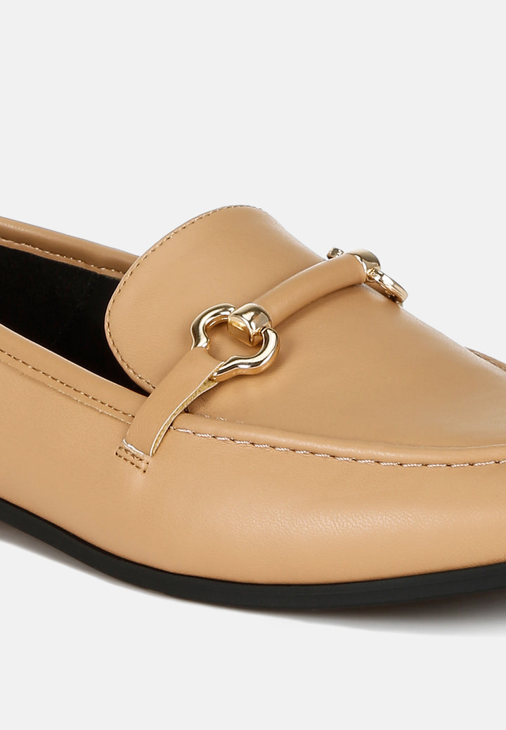 Women Horsebit Embellished Loafers