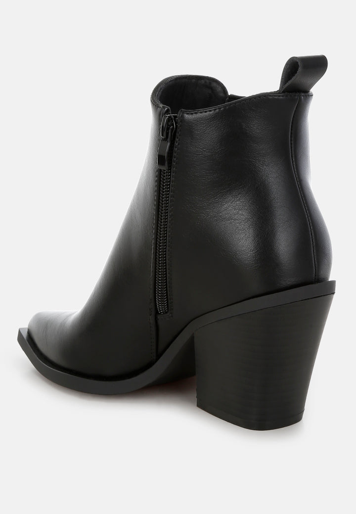 women glitter star detail chelsea boots#color_black