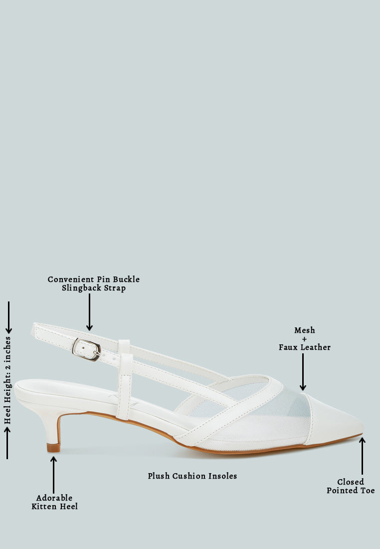 women mesh slingback sandals#color_white