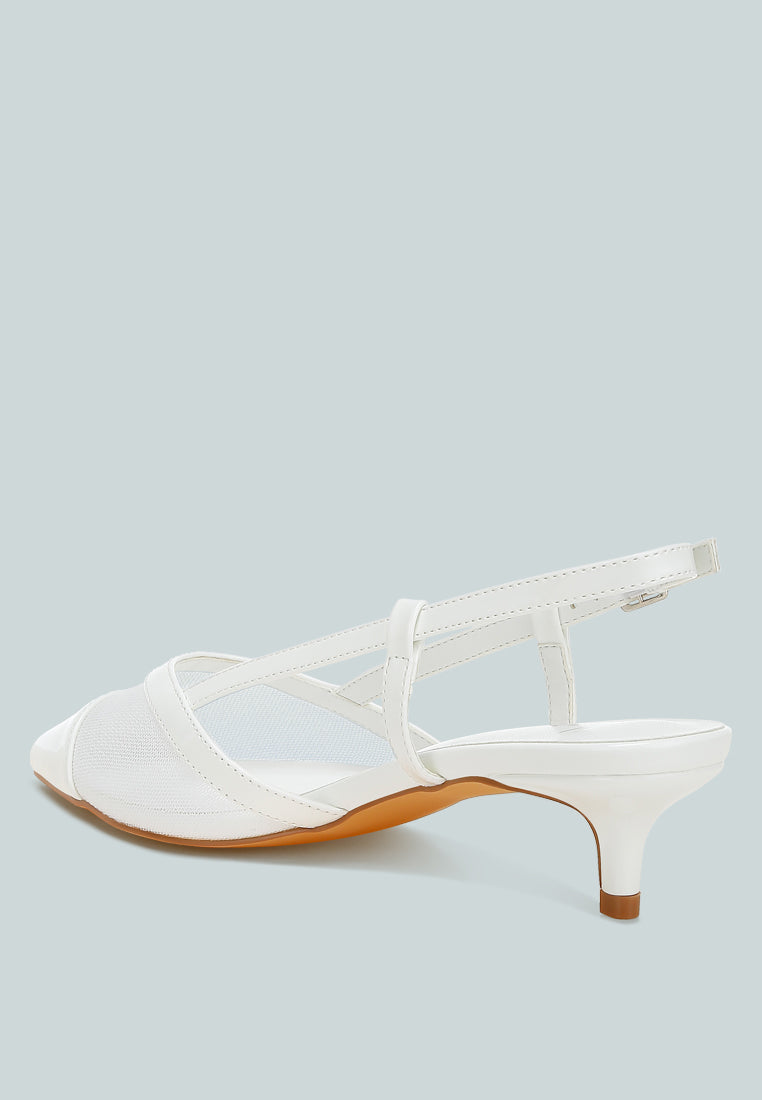 women mesh slingback sandals#color_white