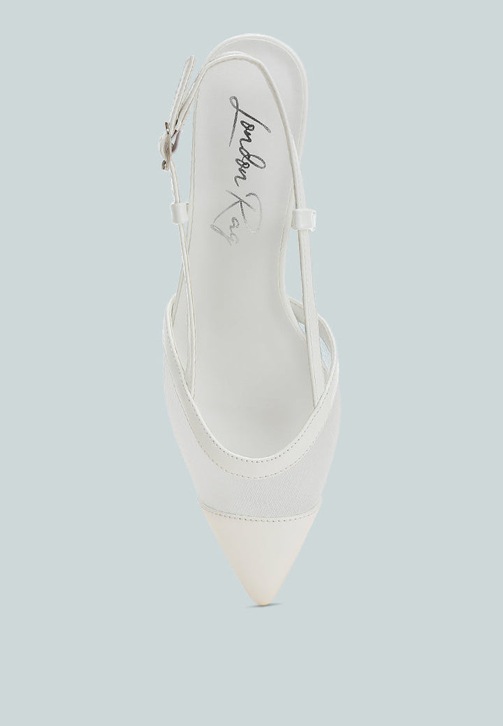 women mesh slingback sandals#color_white