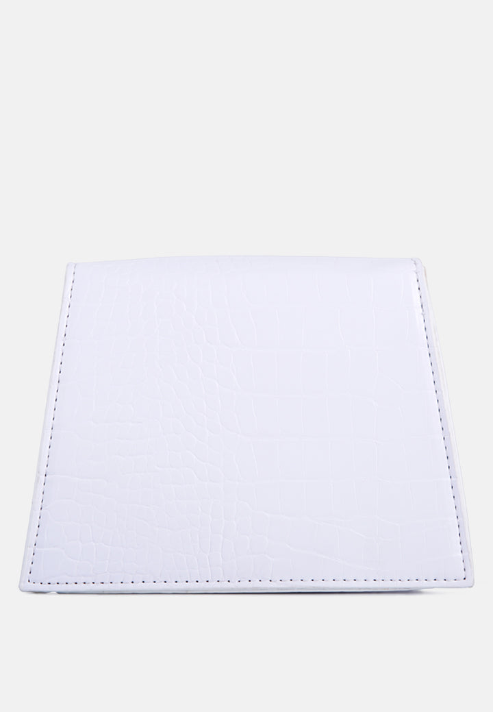 Mini Envelope Croc Sling Bag