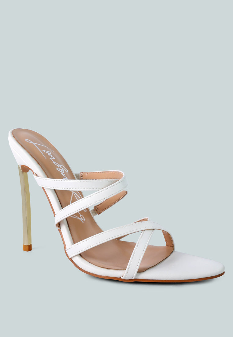 women high heeled sandals#color_white