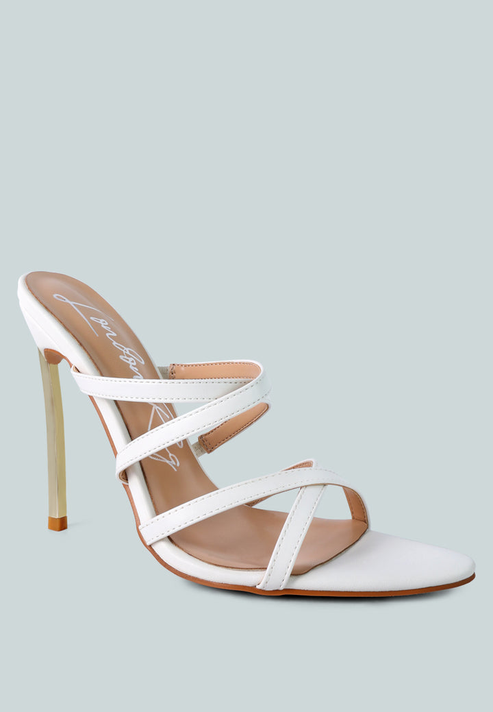 women high heeled sandals#color_white