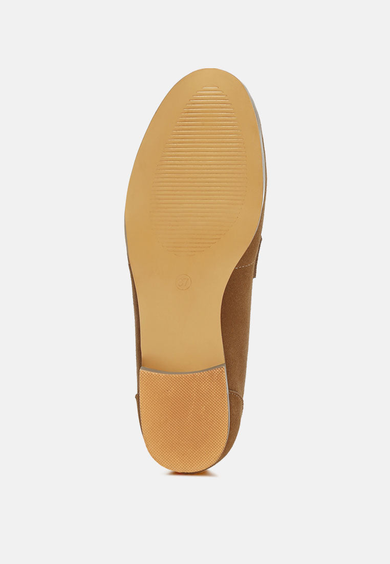 women rhinestone penny strap loafers#color_tan