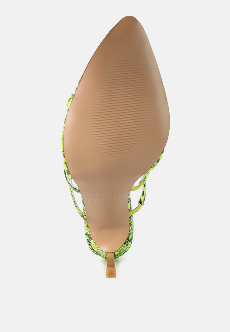 women high heeled sandals#color_yellow