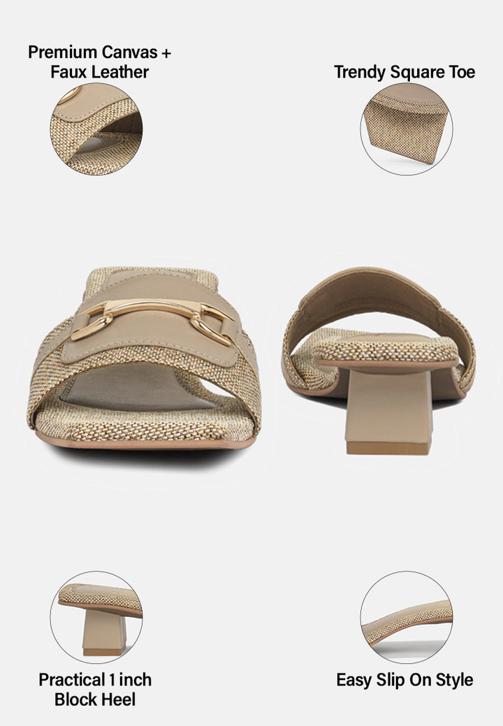Women Open Toe Slip-On Sandals