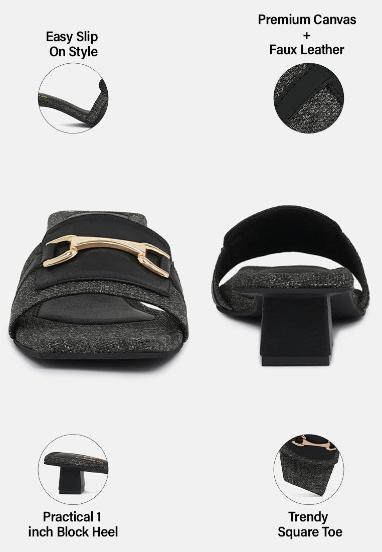 Women Open Toe Slip-On Sandals