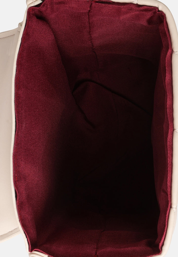 quilted faux leather bucket handbag#color_off-white