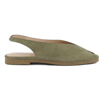 GRETCHEN Slingback Flat Sandals