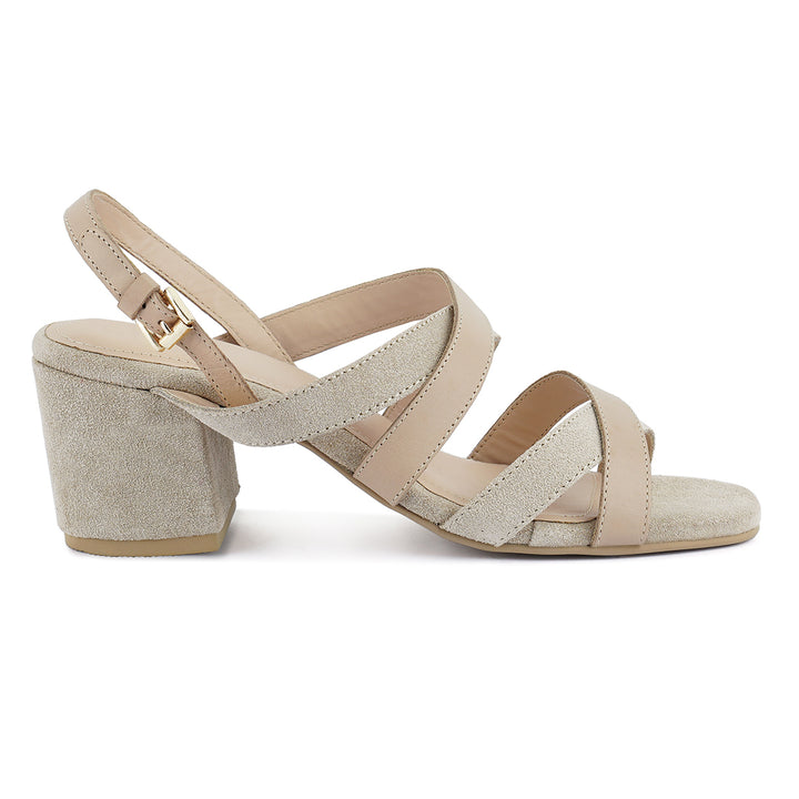 women mon lapin red high heeled block leather sandal#color_nude