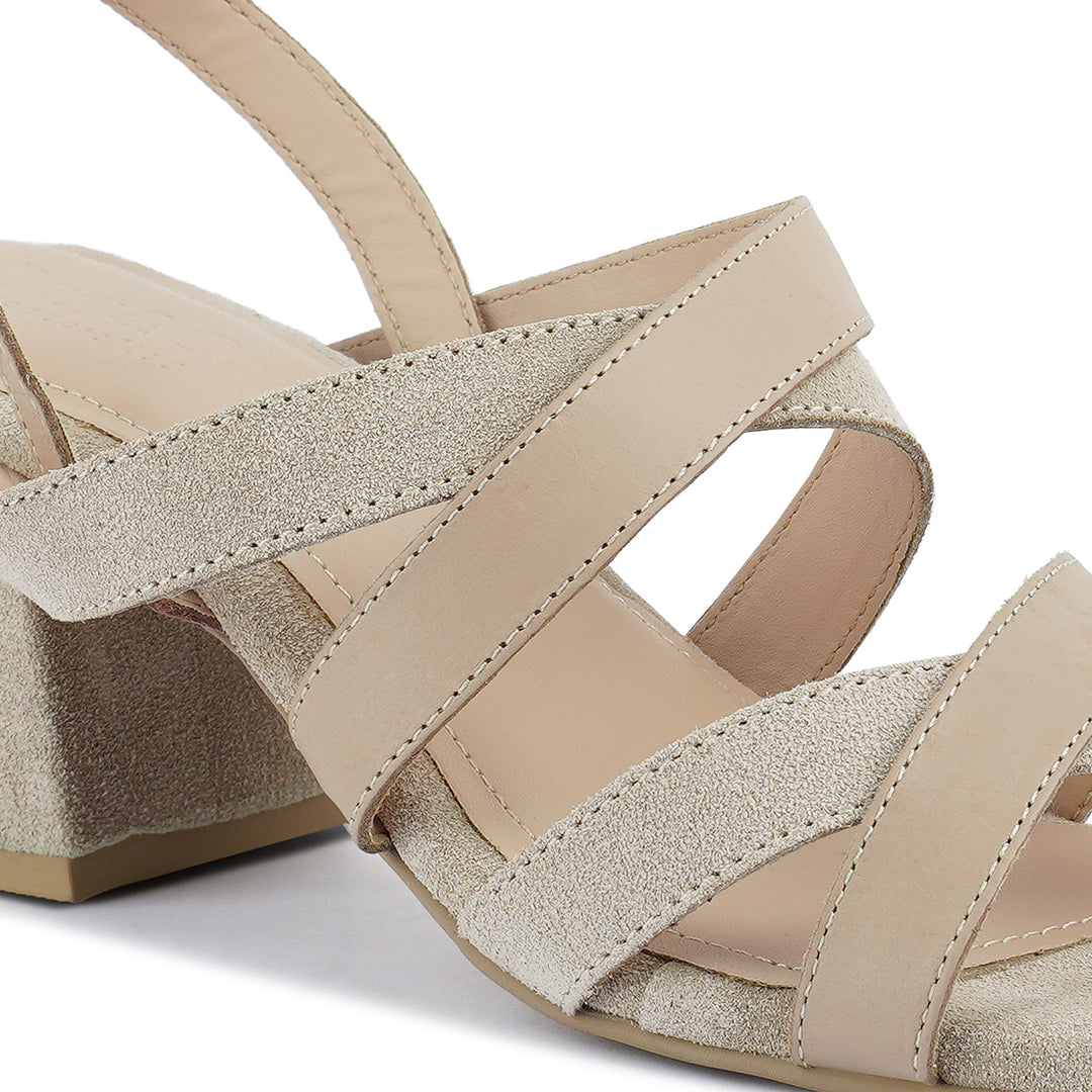 women mon lapin red high heeled block leather sandal#color_nude