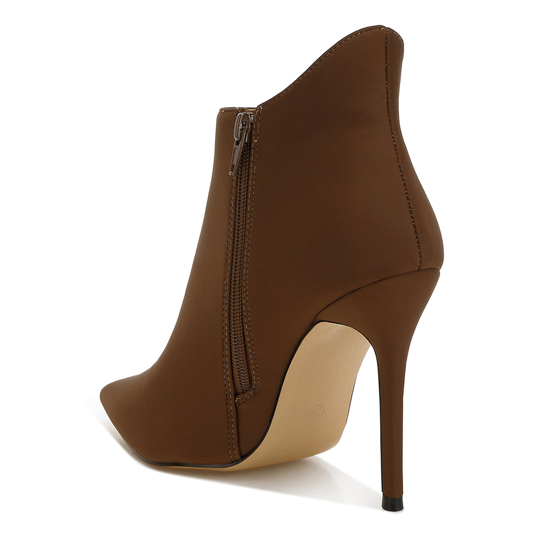 pleather concave cut ankle boots#color_brown