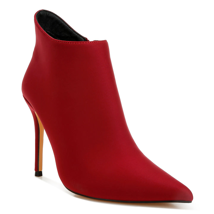 pleather concave cut ankle boots#color_burgundy