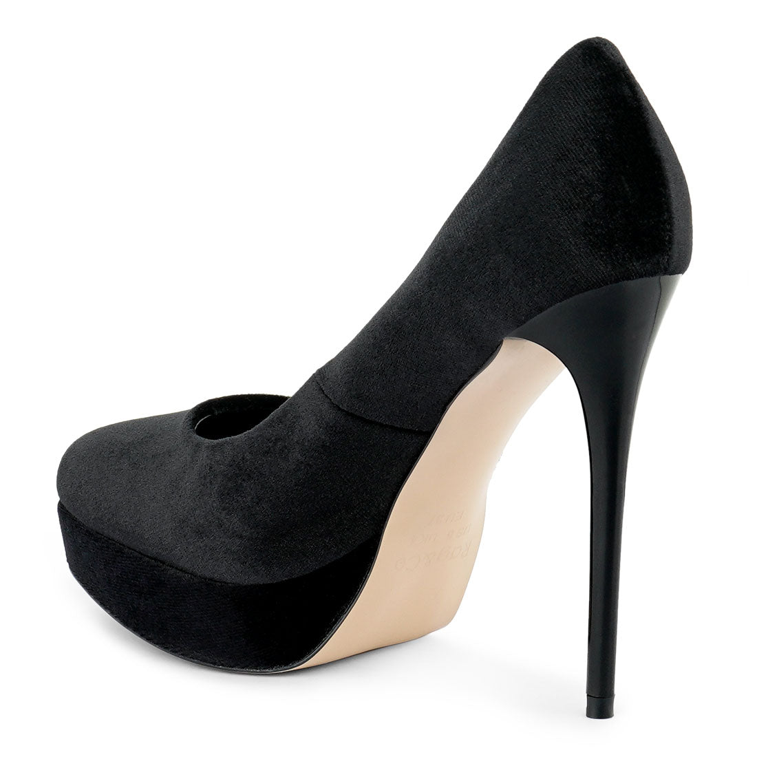 High Heel Dress Shoe In Black