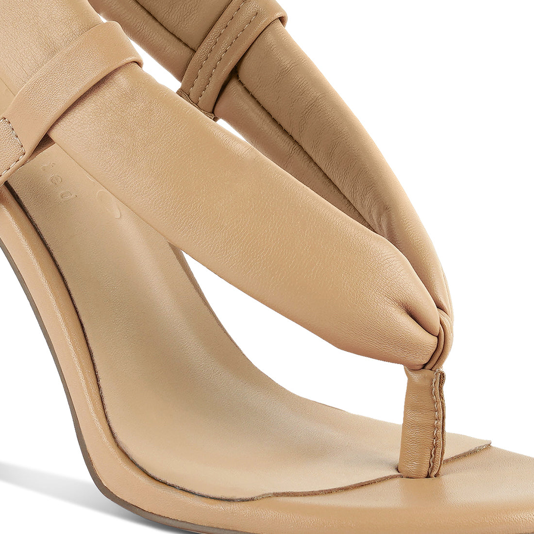 high heeled thong sandals#color_beige