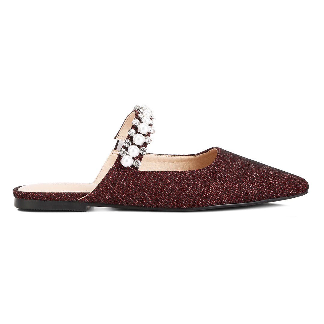 women mary jane cut-out embellished mules#color_burgundy