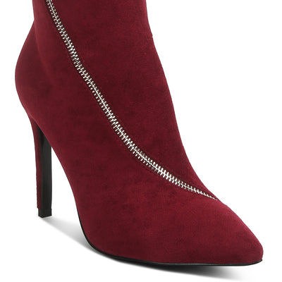 zip around long boot#color_burgundy
