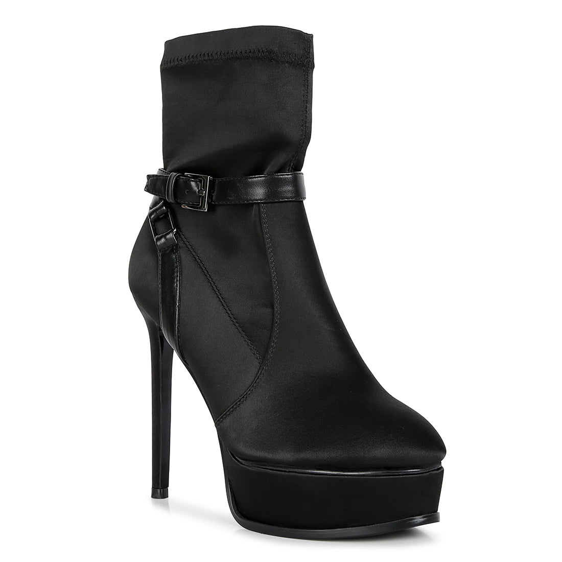 satin stiletto ankle boot#color_black