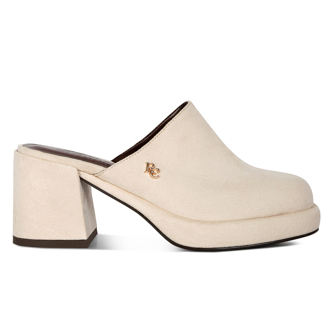 suede heeled mule sandals#color_beige