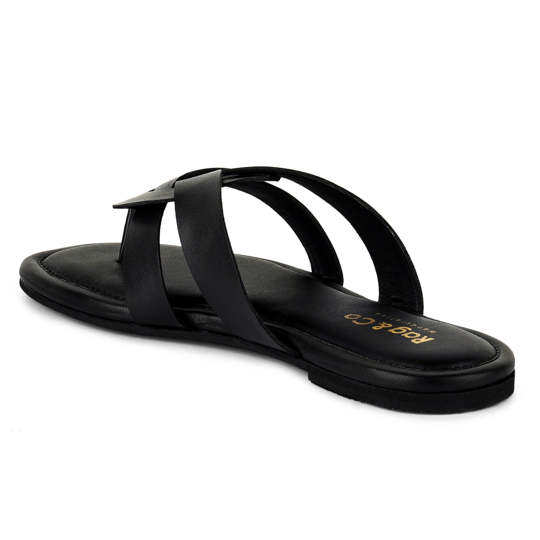 angeles flat slip ons#color_black