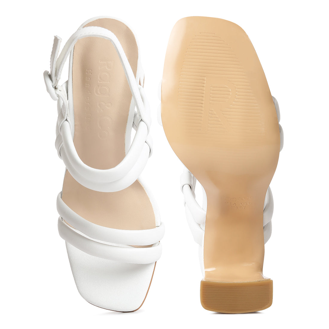 slim block heel sandal#color_white
