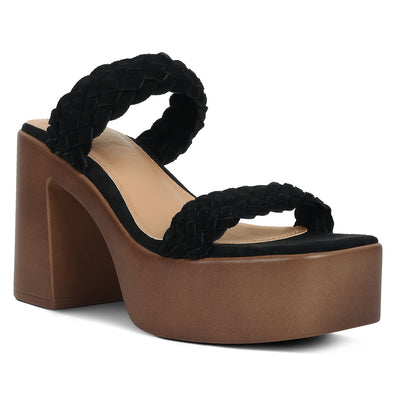 braided detail platform sandals#color_black