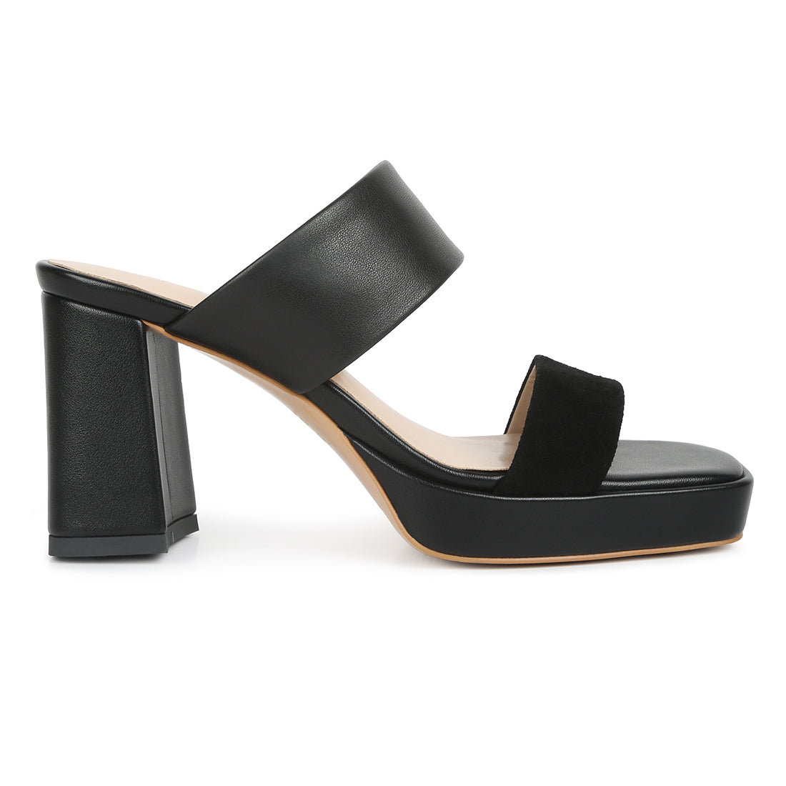 slip on platform sandals#color_black