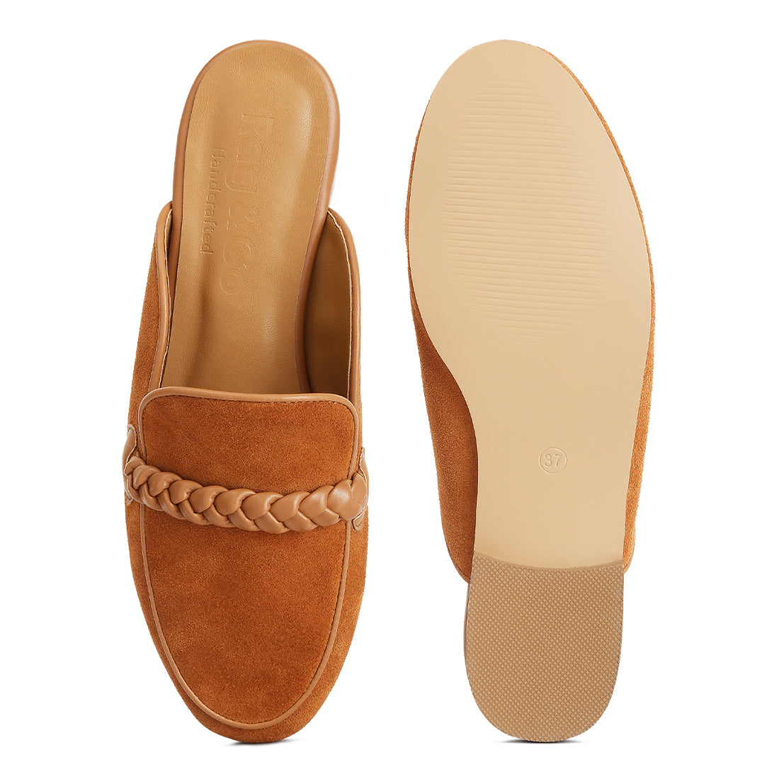 braided detail mules#color_tan
