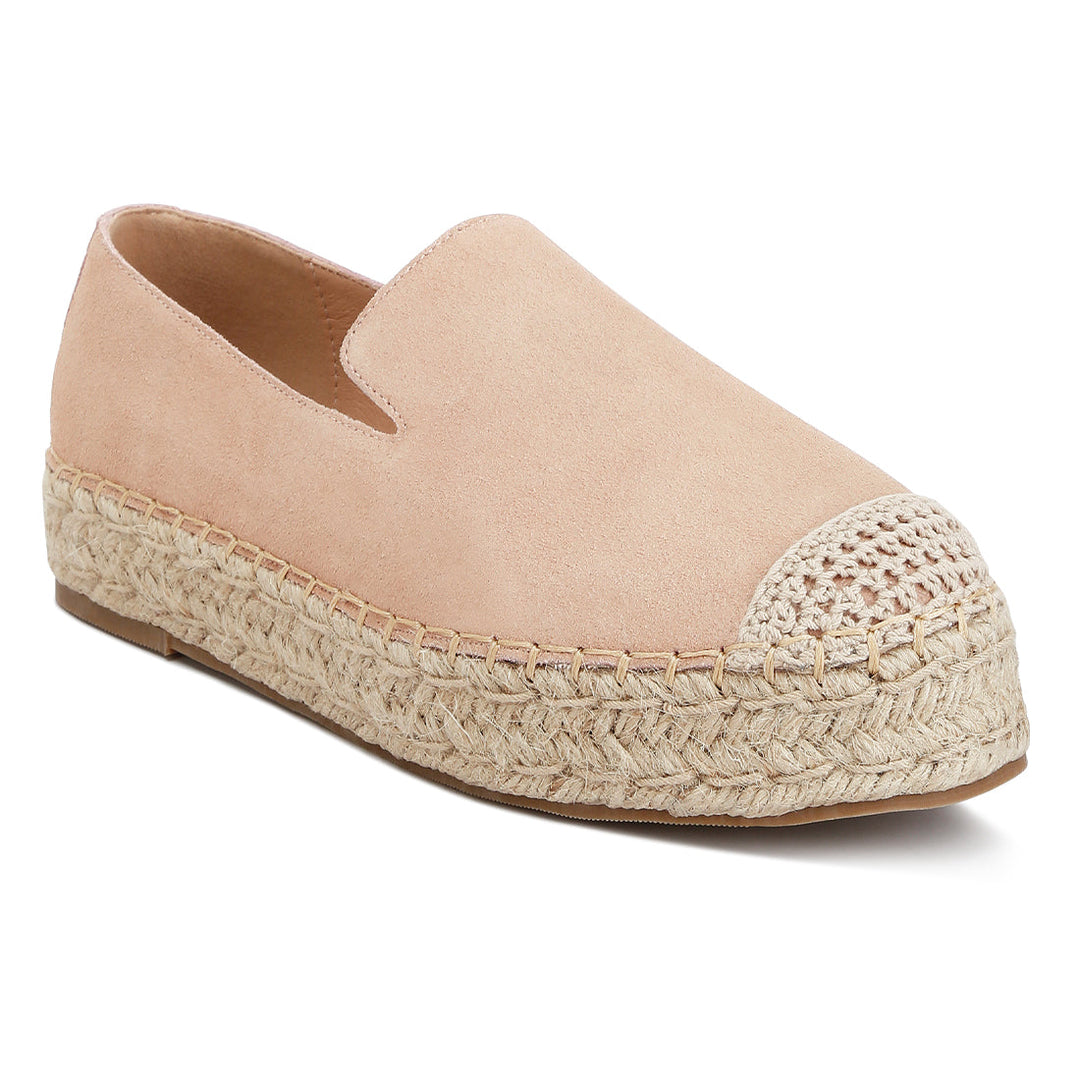 suede flatform heel espadrilles#color_blush