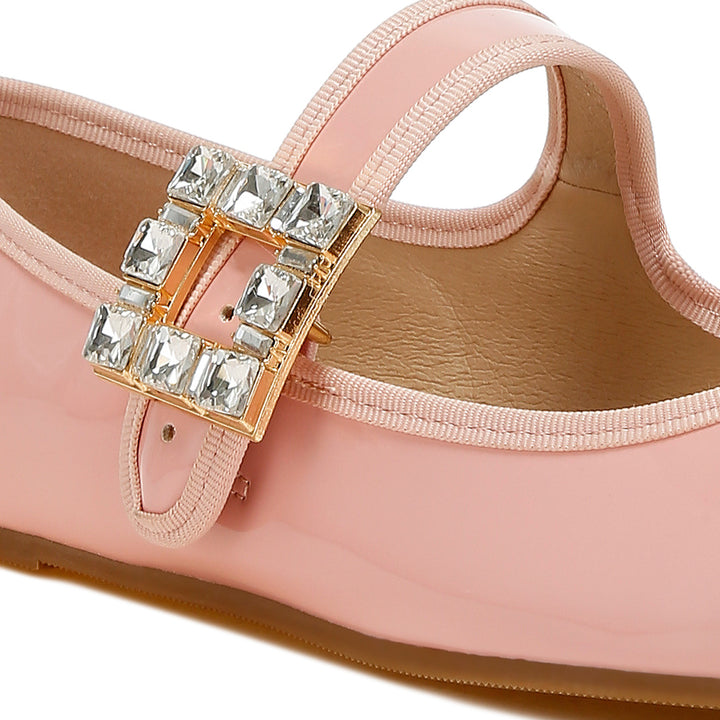 brooch mary jane sandals
#color_pink