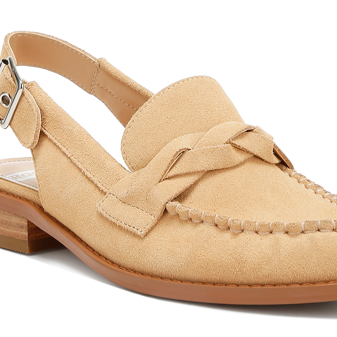 woven strap slingback loafers
#color_beige