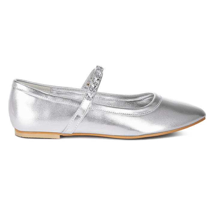 metallic mary jane ballerinas
#color_silver