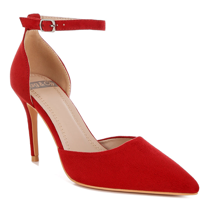 microfiber stiletto sandals#color_red