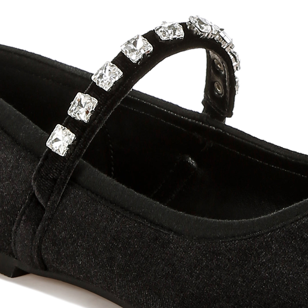 velvet mary jane ballerinas
#color_black