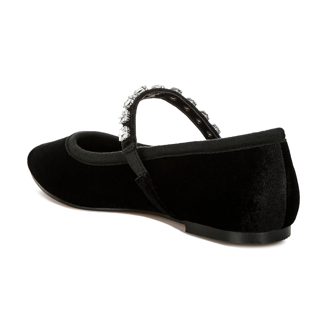 velvet mary jane ballerinas
#color_black