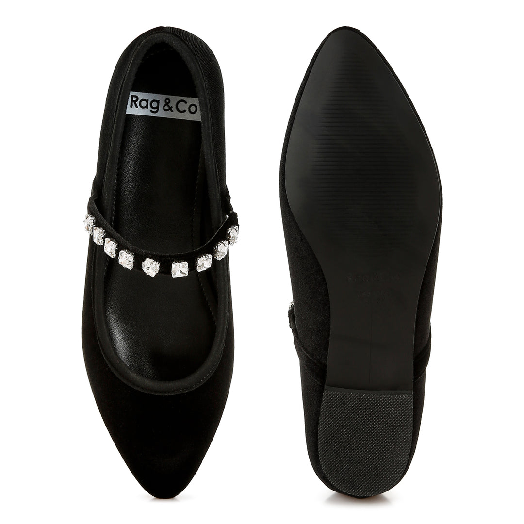 velvet mary jane ballerinas
#color_black