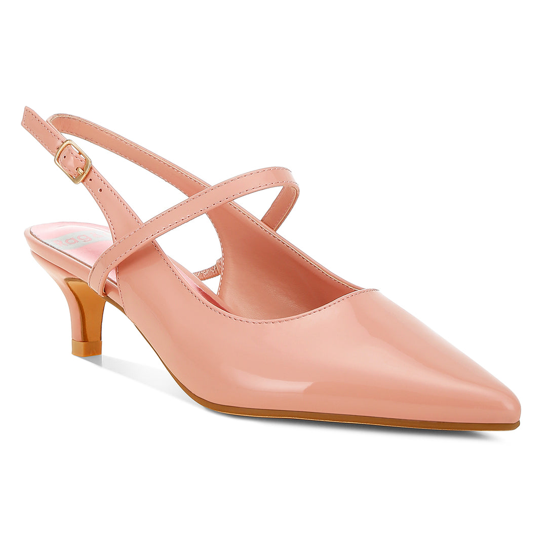 slingback sandals with kitten heel#color_pink