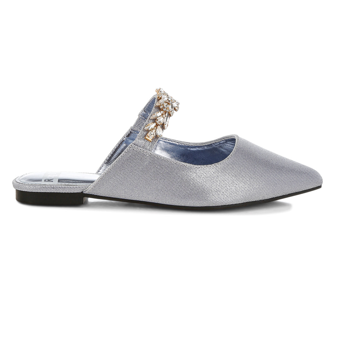diamante strap glitter mules#color_lilac